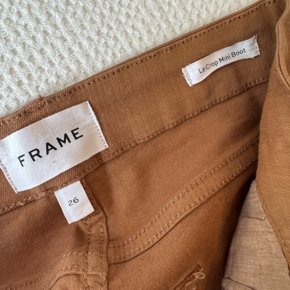Frame Le Crop Mini Boot Cut Jeans - size 26 - Picture 2 of 3